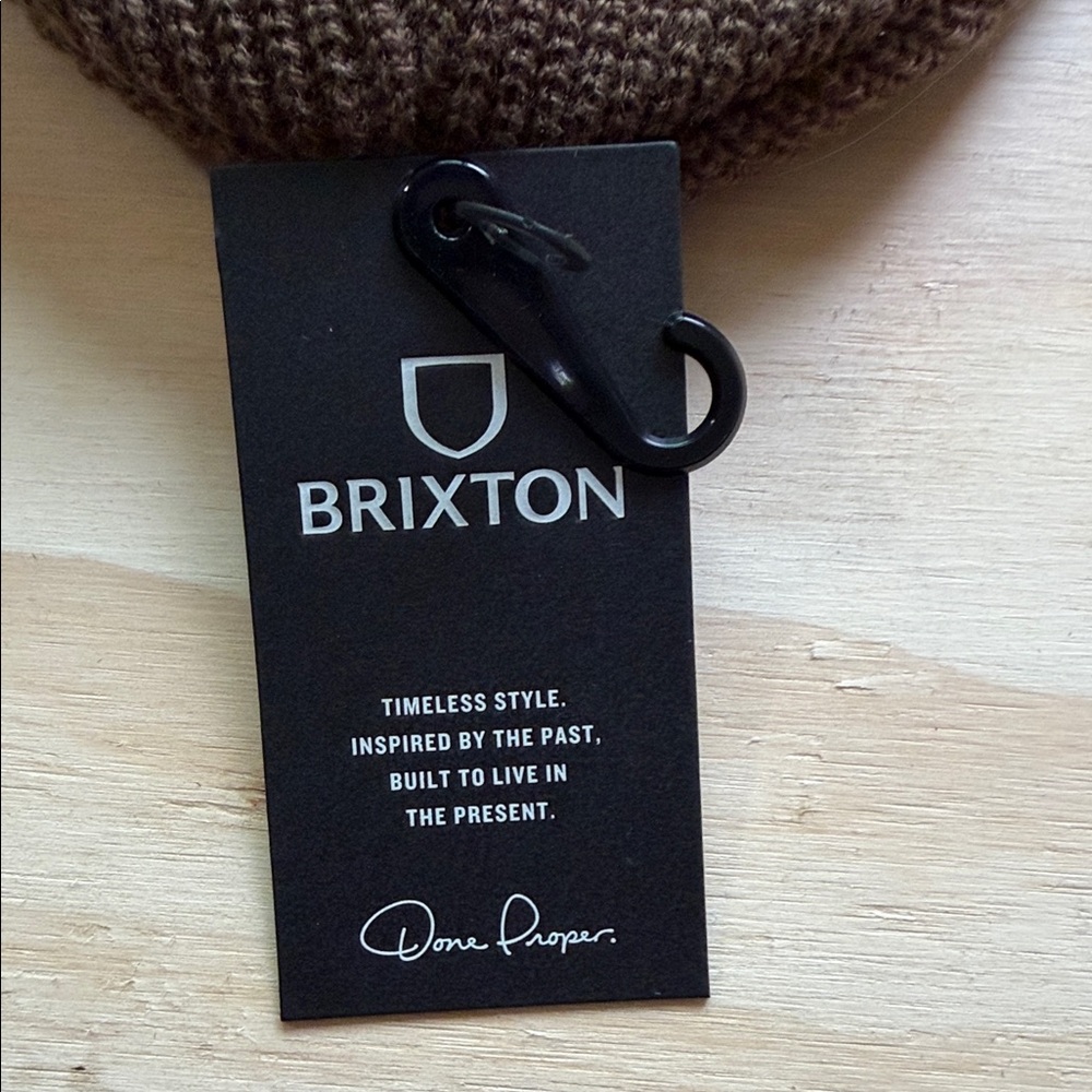 Brixton Chocolate Knit Hat - Picture 4 of 11
